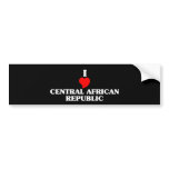 CENTRAL AFRICAN REPUBLIC bumper stickers
