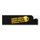 CENTRAL AFRICAN REPUBLIC bumper stickers