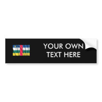 CENTRAL AFRICAN REPUBLIC BUMPER STICKER