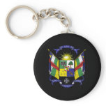Central African Republic Coat of Arms keychains