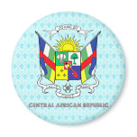Central African Republic Coat of Arms magnets