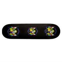 Central African Republic Coat of Arms Skateboard Decks