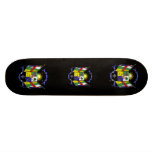 Central African Republic Coat of Arms skateboards