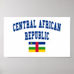 Central African Republic College Style posters
