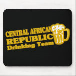 Central African Republic Drinking Team mousepads