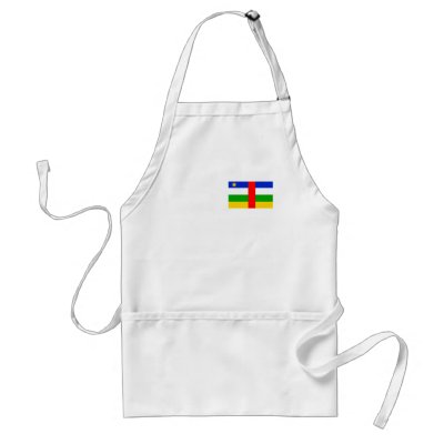 Central African Republic Flag Aprons by CulturalPerspective3