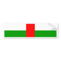 Central African Republic Flag bumper stickers