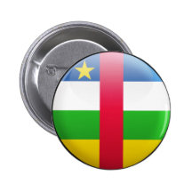 Central African Republic Flag Buttons