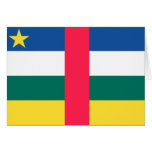 Central African Republic Flag cards