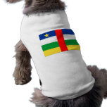 Central African Republic Flag pet clothing