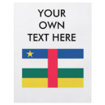 Central African Republic Flag flyers