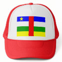 Central African Republic Flag hats