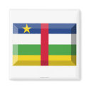 Central African Republic Flag Jewel magnets