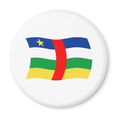 Central African Republic Flag Magnet by livingflags