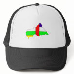 Central African Republic Flag Map full size hats