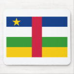 Central African Republic Flag mousepads