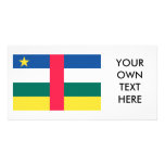 Central African Republic Flag photo cards