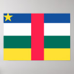 Central African Republic Flag posters
