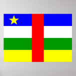 Central African Republic Flag posters