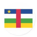 Central African Republic Flag stickers