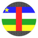 Central African Republic Flag stickers