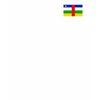 Central African Republic Flag T Shirt by CulturalPerspective3