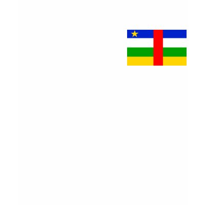Central African Republic Flag T-shirts by CulturalPerspective3