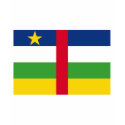 Central African Republic Flag t-shirts