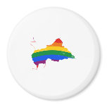 CENTRAL AFRICAN REPUBLIC GAY PRIDE magnets