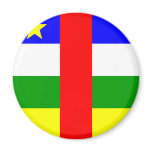 Central African Republic High quality Flag magnets
