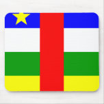 Central African Republic High quality Flag mousepads