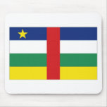 Central African Republic National Flag mousepads