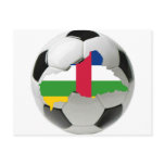 Central African Republic national team postcards
