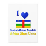 Central African Republic postcards