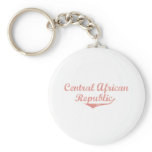 Central African Republic Revolution Style keychains