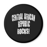 Central African Republic Rocks! magnets