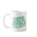 Central African Republic Rocks mugs