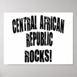 Central African Republic Rocks! posters