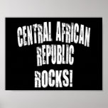 Central African Republic Rocks! posters