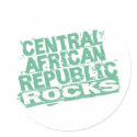 Central African Republic Rocks stickers