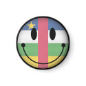 Central African Republic Smiley magnets