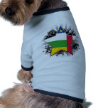 Central African Republic Star pet clothing