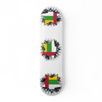 Central African Republic Star Skate Decks