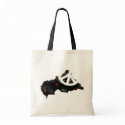 Central African Republic Trendy Peace Sign with Af bags