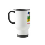 Central African Republic Waving Flag French Name mugs