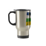 Central African Republic Waving Flag mugs