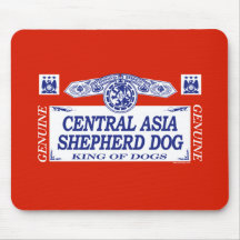Central Asia Shepherd Dog Mouse Pad