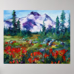 Central Oregon Indian Paintbrush Posters