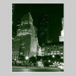 Central Park and Manhattan Skyline, New York City postcards
