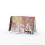 Central Park Carriage Ride - New York Greeting Card